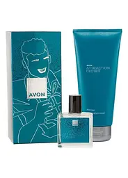 Подарунковий набір Avon Attraction Closer для Нього у подарунковій упаковці (edp/30ml + shm/200ml) - мініатюра 1