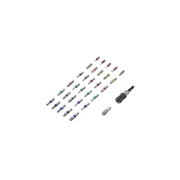 Набір біт Tolsen 1/4" 25мм 32 шт (20377) - мініатюра 3
