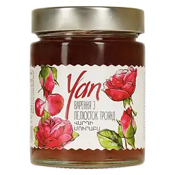 Варення Yan з пелюсток троянд 300 г