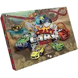 Гра настільна Danko Toys Crazy Cars Rally (DTG93R) (2000903505778)