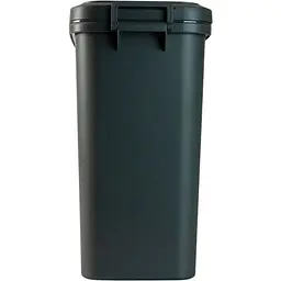 Відро для сміття MBM My Home з кришкою 15 л антрацит (BIN-04 15L ANTHRACITE) - мініатюра 3