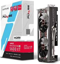 Відеокарта Sapphire AMD Radeon RX 5600 XT 6G Pulse (11296-01) (GDDR6, 192 bit, PCI-E v4.0 x16) Б/в - мініатюра 6