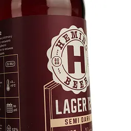 Пиво Heming Lager 12 напівтемне 5.1% 0.33 л - мініатюра 3