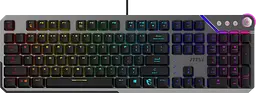 Клавіатура MSI STRIKE 600 SILENT RGB Silver (S11-04UA225-CLA)