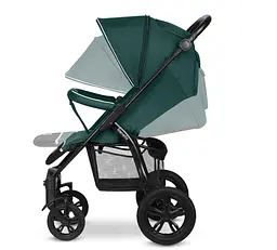 Прогулянкова коляска Lionelo Annet Tour Green Turquoise, темно-зеленая (LO-ANNET TOUR GREEN TURQUOISE) - мініатюра 6