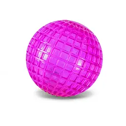 Дитячий м'яч Пострибунчик Диско Bambi PR2516(Violet), що світиться, 6,5 см
