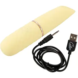 Мінівібратор Cuties Mini Vibrator yellow - мініатюра 6