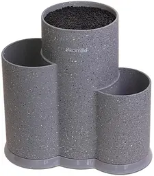 Колода для ножів Brash Stand потрійна пластикова Kamille Ø22х11 см Ø16х11 см kuh0007465 - мініатюра 5