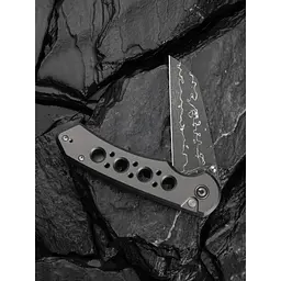 Ніж складаний туристичний Civivi Pragma Prime, (8.9 см) Damascus / Aluminum сірий - мініатюра 12