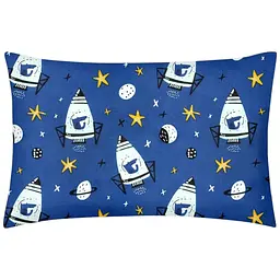 Наволочка Cosas Blue space 40х60 см бірюзова (LupariSpace_40)