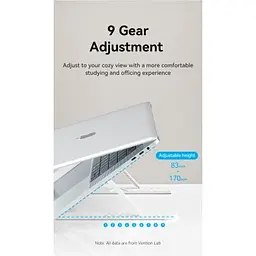Підставка до ноутбука Vention Laptop X-type Stand White ABS 83-170мм (KDNW0) - мініатюра 5