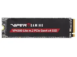 Твердотільний накопичувач SSD 1Tb, Viper VP4300 Lite, PCI-E 4.0 x4, M.2 2280, 3D TLC, 7400/6400 МБ/с Patriot teh0019725