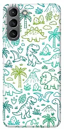 TPU чохол Demsky Dino pattern для Samsung Galaxy S21