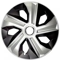 Ковпак колеса Jestic LUNA R15 чорний, сірий 4 шт