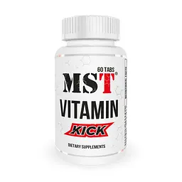 Вітаміни та мінерали MST Nutrition Vitamin KICK, 60 таблеток