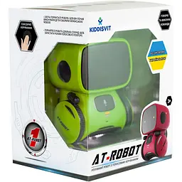 Інтерактивний робот AT-Robot, з голосовим управлінням, укр. мова, зелений (AT001-02-UKR) - мініатюра 10
