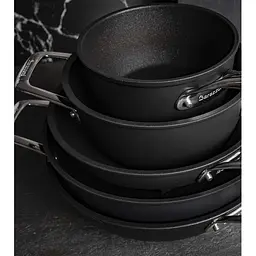 Сотейник Barazzoni Black Titan з кришкою 16 см 1.4 л (85561001698) - мініатюра 2