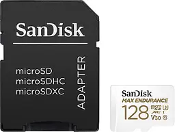 Карта пам'яті Sandisk 128GB microSDXC C10 UHS-I U3 Max Endurance (SDSQQVR-128G-GN6IA)