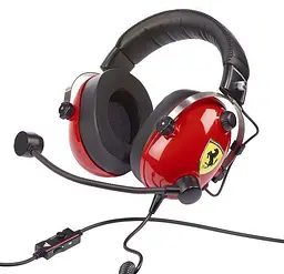 Гарнітура Thrustmaster T.Racing Scuderia Ferrari Edition Gaming (4060105) - мініатюра 4