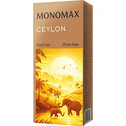 Чай чорний Monomax Ceylon 50 г (25 шт. x 2 г)