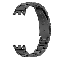 Металевий ремінець Mijobs для фітнес браслета Xiaomi Mi Smart Band 8 Black - мініатюра 4