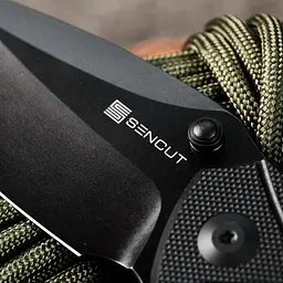Ніж складаний туристичний Sencut Hyrax, (8.4 см) 9Cr18MoV / G10 чорний - мініатюра 11