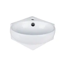 Умивальник Qtap Leo 390x365x130 White QT11115010WN, Білий - мініатюра 3