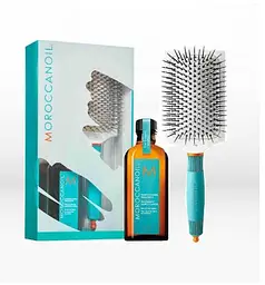 Набір: Масло Moroccanoil Mot all types + Розчіска Brush paddle 2020 - мініатюра 5
