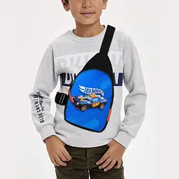 Сумка через плече дитяча Hot Wheels 29х17 см сумка слінг для хлопчика (02248)