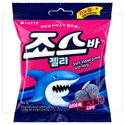 Цукерки желейні Щелепи полуниця-апельсин Jellycious Lotte 70г