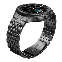 Металевий ремінець Primolux Steel Link для годинника Samsung Galaxy Watch 4 Classic 46 мм SM-R890/SM-R895 Black - мініатюра 2