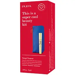 Набір в косметичці Pupa Kit Vamp! Mascara Vamp forever (8011607391820) - мініатюра 3