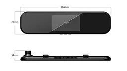 Дзеркало заднього виду з Full HD відеореєстратором Aspiring Reflex 6 - мініатюра 12