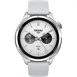 Смарт-годинник Xiaomi Watch S4 Silver (BHR9197GL) [129426] - мініатюра 3
