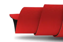 Мат для фітнесу та йоги Hop-Sport TPE 0,6см HS-T006GM червоний - мініатюра 5