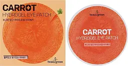 Антиоксидантні гідрогелеві патчі з морквою 60 шт Beauugreen Carrot Hydrogel Eye Patch - мініатюра 2