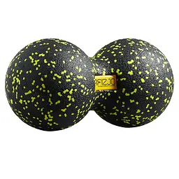Масажний м'яч подвійний 4FIZJO EPP DuoBall 12 Black/Yellow 4FJ0082 (P-5907222931332)