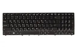 Клавіатура для ноутбука ASUS K52, K52J, K52JK чорний, чорний фрейм (KB310241)