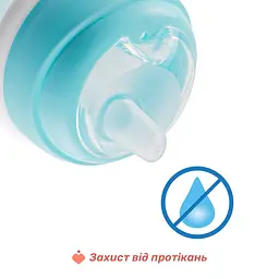 Поїльник з м'яким носиком Chicco Transition Cup 200 мл 4м+ блакитний (06911.25) - мініатюра 3