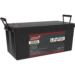 Акумулятор Must LiFePO4 24V (25.6V/200Ah/5120Wh) (LP15-24200) [123425] - мініатюра 6