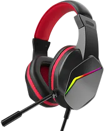 Гарнітура GamePro HS311 RGB Black/Red (HS311)