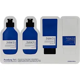 Набір Pyunkang Yul Ato Sample Pouch: гель для обличчя 1.5 мл + крем для обличчя 1.5 мл + лосьйон для обличчя 1.5 мл + олія для тіла 1.5 мл