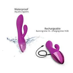 Вібратор-кролик Love To Love FUNKY BUNNY - SWEET ORCHID - мініатюра 3