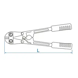 Болторіз KING TONY 30" / 750 мм (6131-30) - мініатюра 3