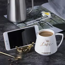 Кухоль з кришкою My love 6819 350 мл - мініатюра 8
