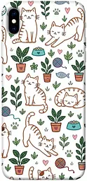 TPU чохол Demsky Cats pattern для Apple iPhone XS Max (6.5")