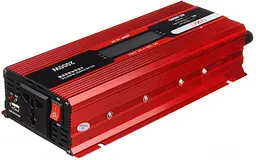 Перетворювач напруги 12 V-220 V 2000 Вт автоінвертор з LCD-екраном UKC 12 V-220 V 2000 W KC-2000D - мініатюра 10