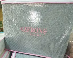 Махрове простирадло-покривало Zeron Turkey 150х220 Bawer Grey - мініатюра 2