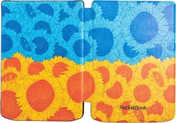 PocketBook Чохол 629_634 Shell, sunflower print - мініатюра 2