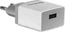 Мережевий зарядний пристрій Defender UPA-21 (1xUSB 2.1A) White (83571) - мініатюра 4